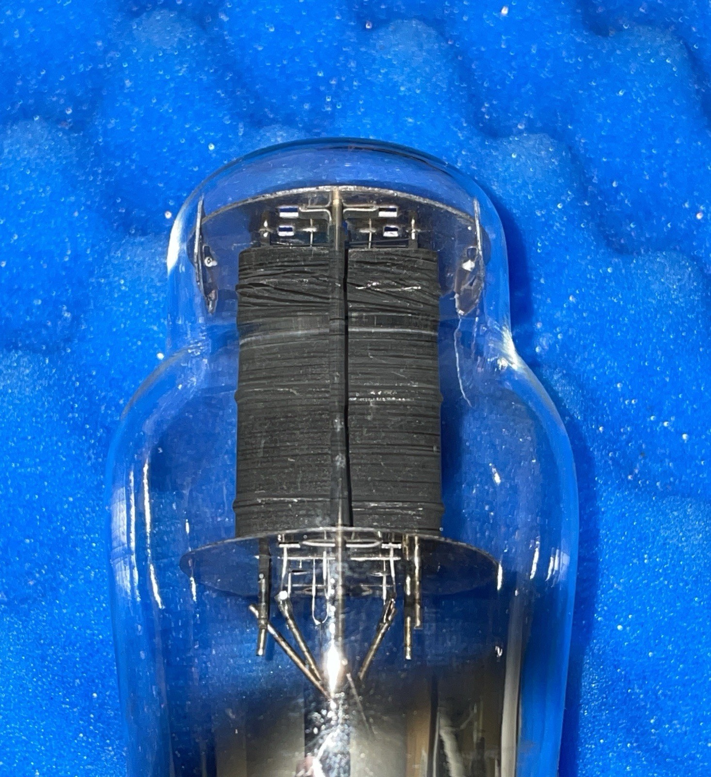 ONE NOS RCA 2A3 Vacuum Tube/ U3 =1937/ Spring Top /Foil Getter/ Amplitrex TESTED