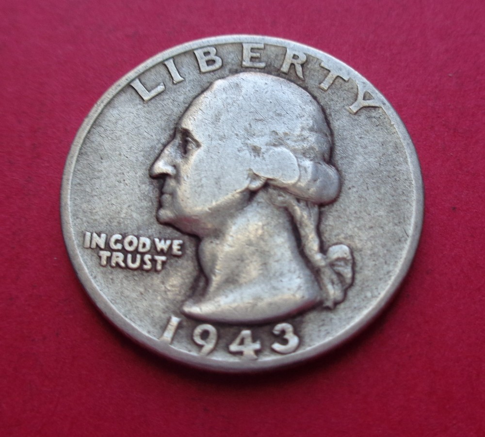 1943  WASHINGTON QUARTER/ ATTRACTIVE!!