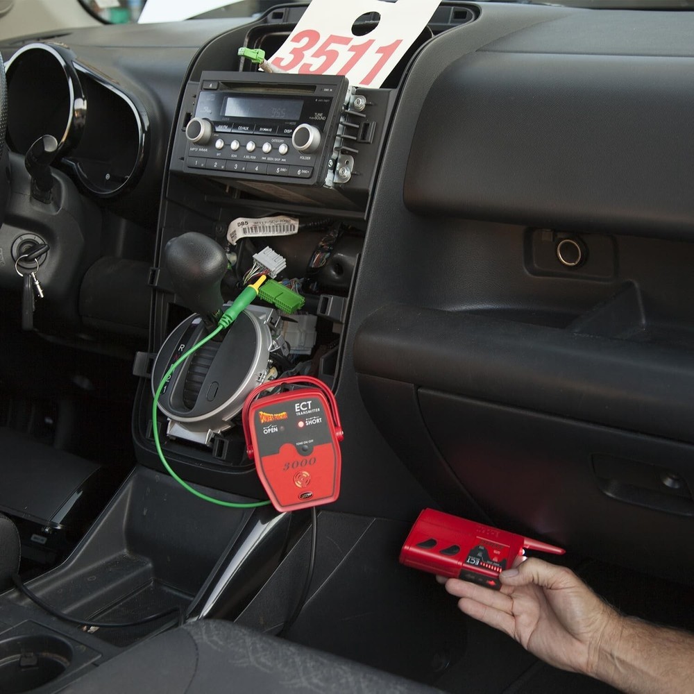 Power Probe PPECT3000B Circuit Tracer & Electronic Tester - Red, Compact Design