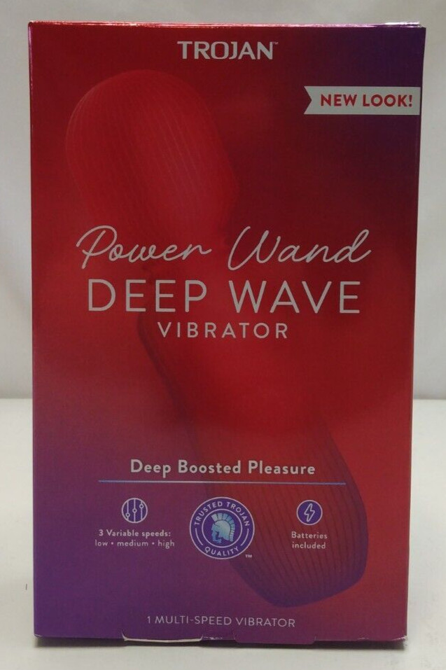Trojan Vibrations Power Wand Deep Massager *NEW