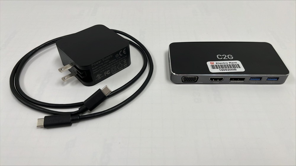 USB-C MST Docking Station Dual Display for Monitors