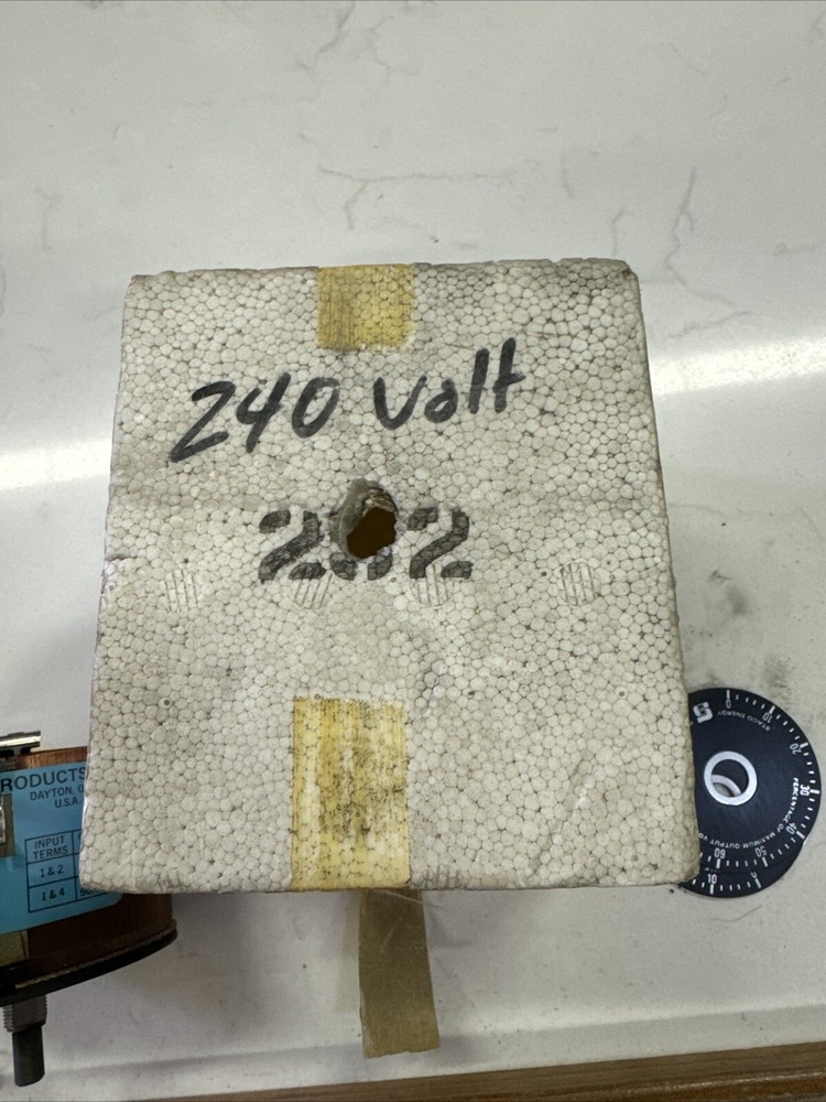 Statco Type 252 Variable Transformer New Old Stock