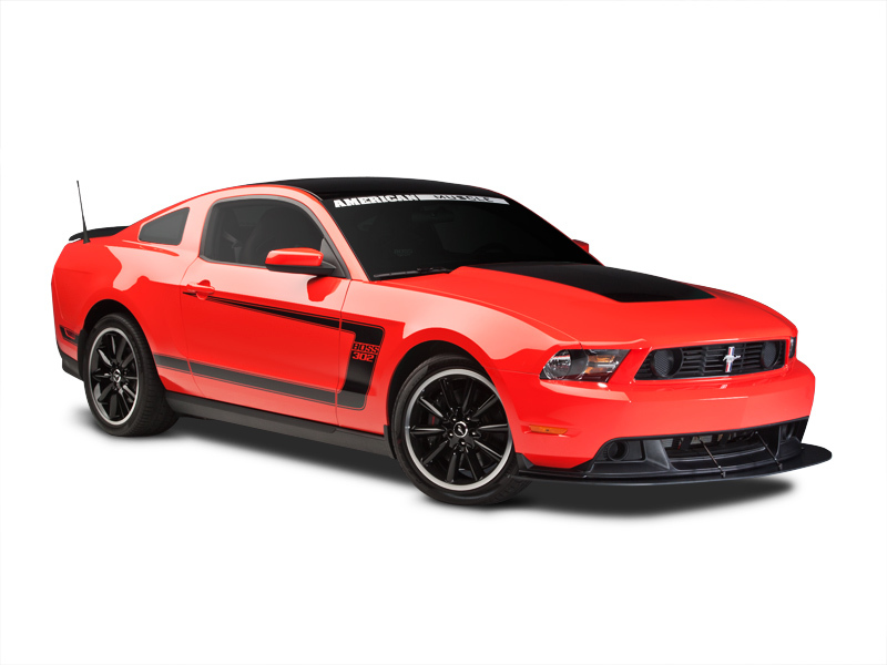 FRONT SPLITTER & 2 SUPPORT RODS for 2010-2012 Mustangs w/ Boss 302, C/S valance