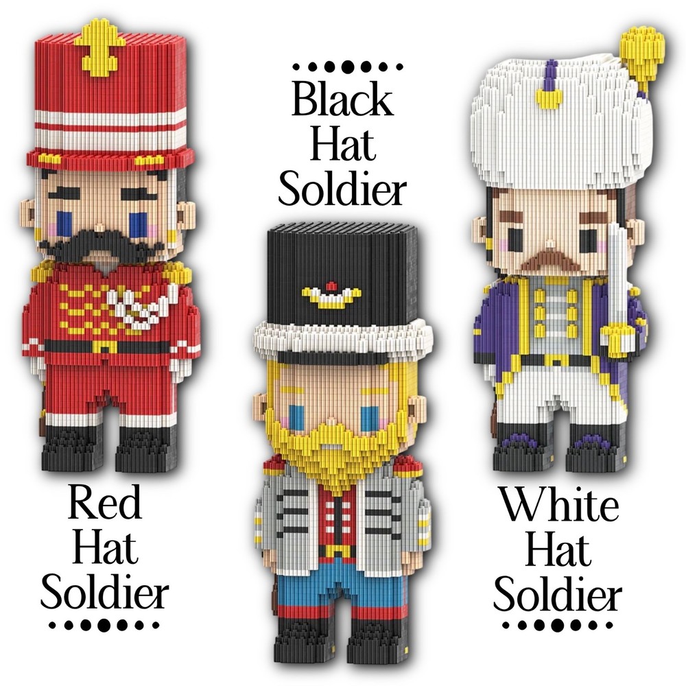 M Blocks Soldier Micro Building Blocks | Age 14+ | Pick Your Variation
