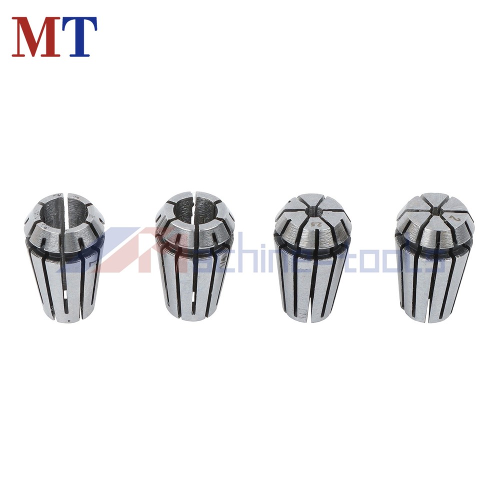 19pc ER11 Precision Collet Set for Mini CNC Mill Lathe M14 Thread Nuts