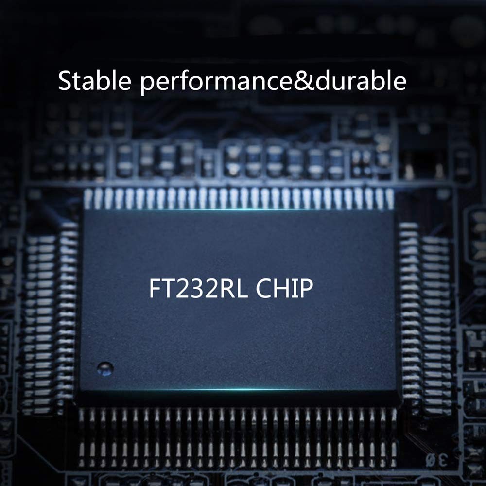 High-Speed USB DMX Interface 6ft Cable - Versatile Lighting Control Solution