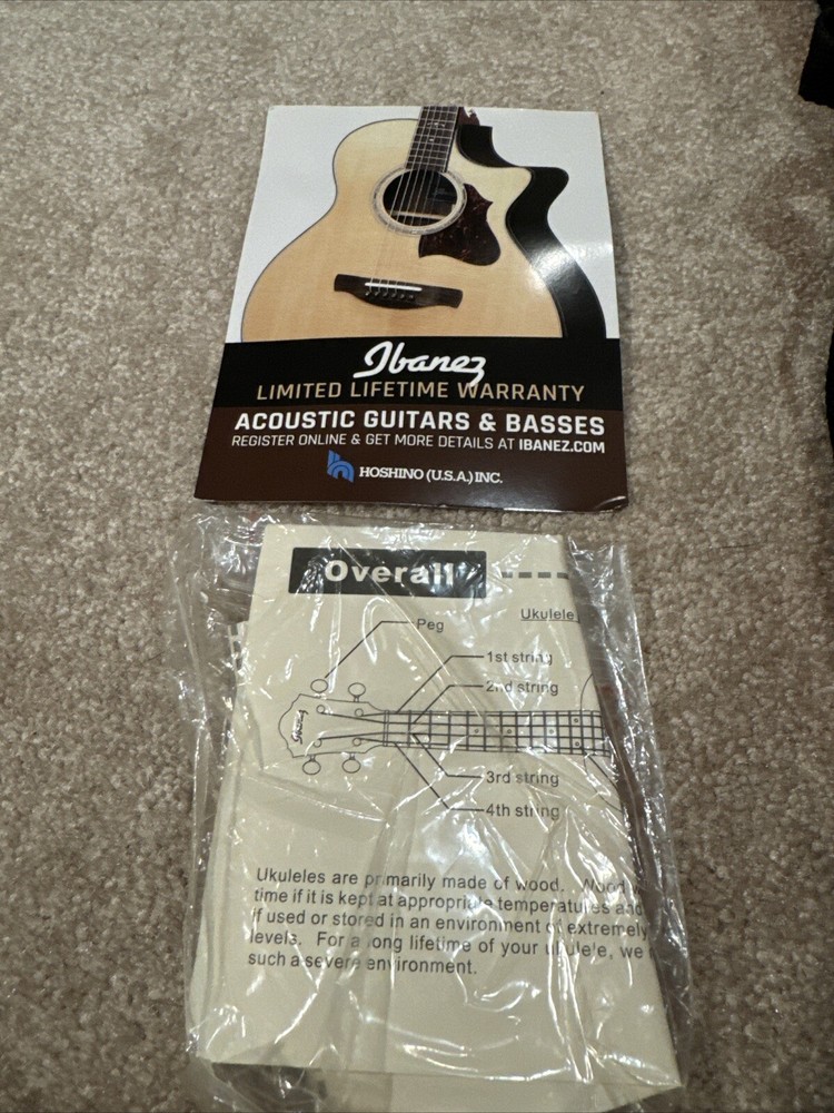 Ibanez IUKS5 Soprano Ukulele - Natural