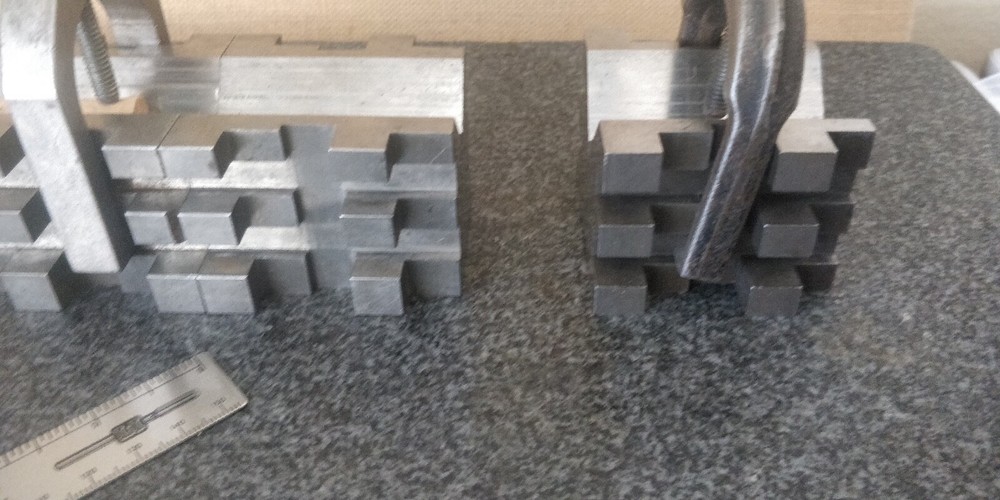Machinist Made ~ V Block and Clamp set, Matched Pair
