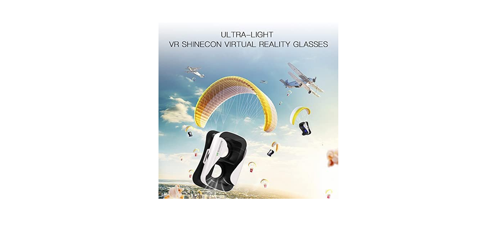 NEW VR SHINECON Virtual Reality Glasses VR Headset-3D