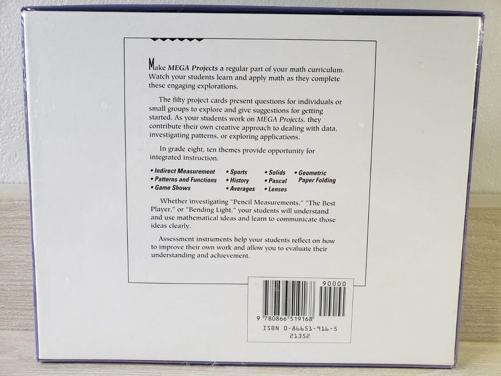 Mega Projects Math Explorations And Group Activity Projects