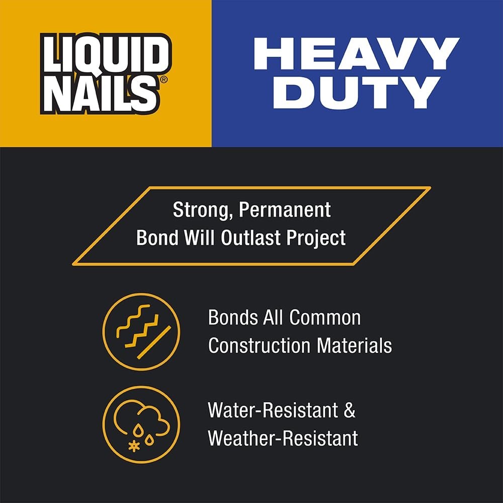 Liquid Nails Heavy Duty Construction Adhesive LN903 10 oz