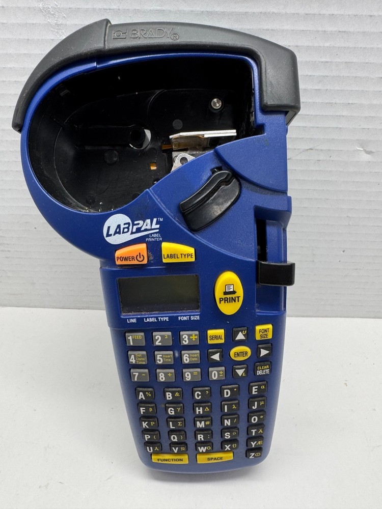 Brady LabPal 3/8” Handheld Label Printer LCD Display for Cable Labeling Untested