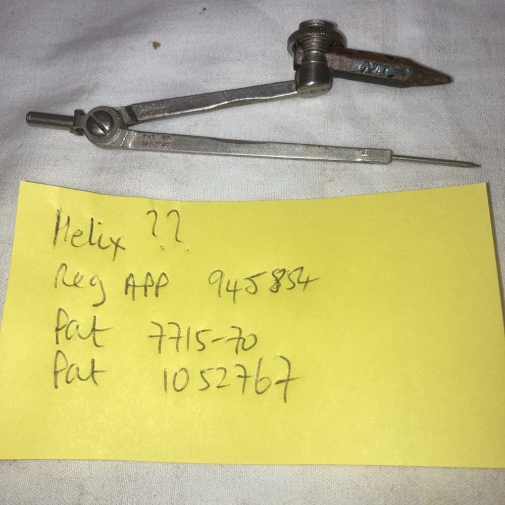 Vintage compass -Helix ?- Steel