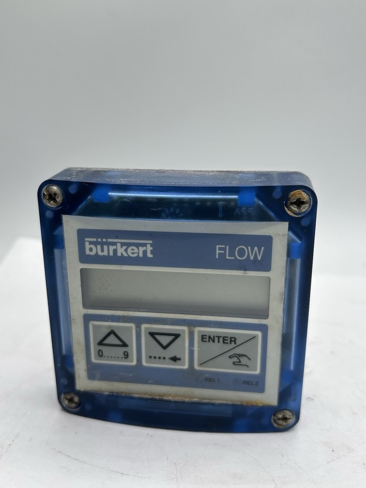 Burkert 8025 Digital Flow Transmitter Operation Panel 12-36v 00419536