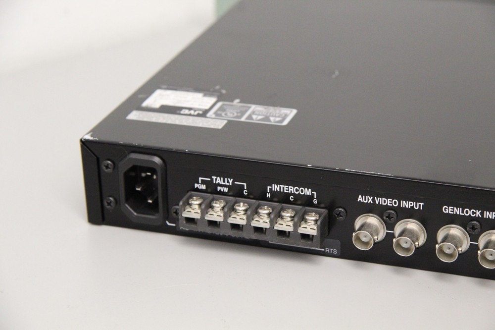 JVC RM-HP790DU Camera Remote Control Unit Rack Mount Missing Knobs/Buttons