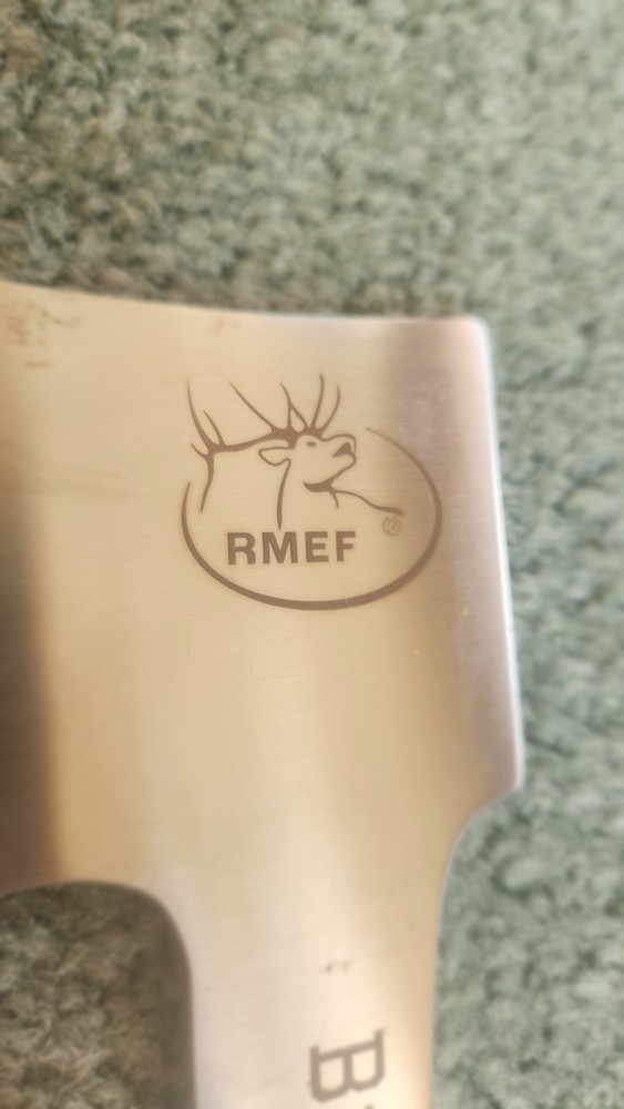 Browning RMEF Model 0031 Hatchet Axe Sheath Wood Handle