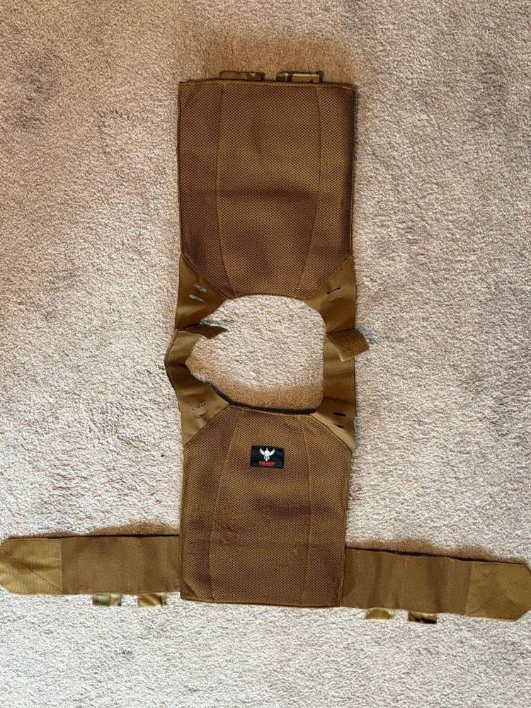 SHELLBACK TACTICAL Stealth Low Vis Concealable Plate Carrier Multicam NWOT