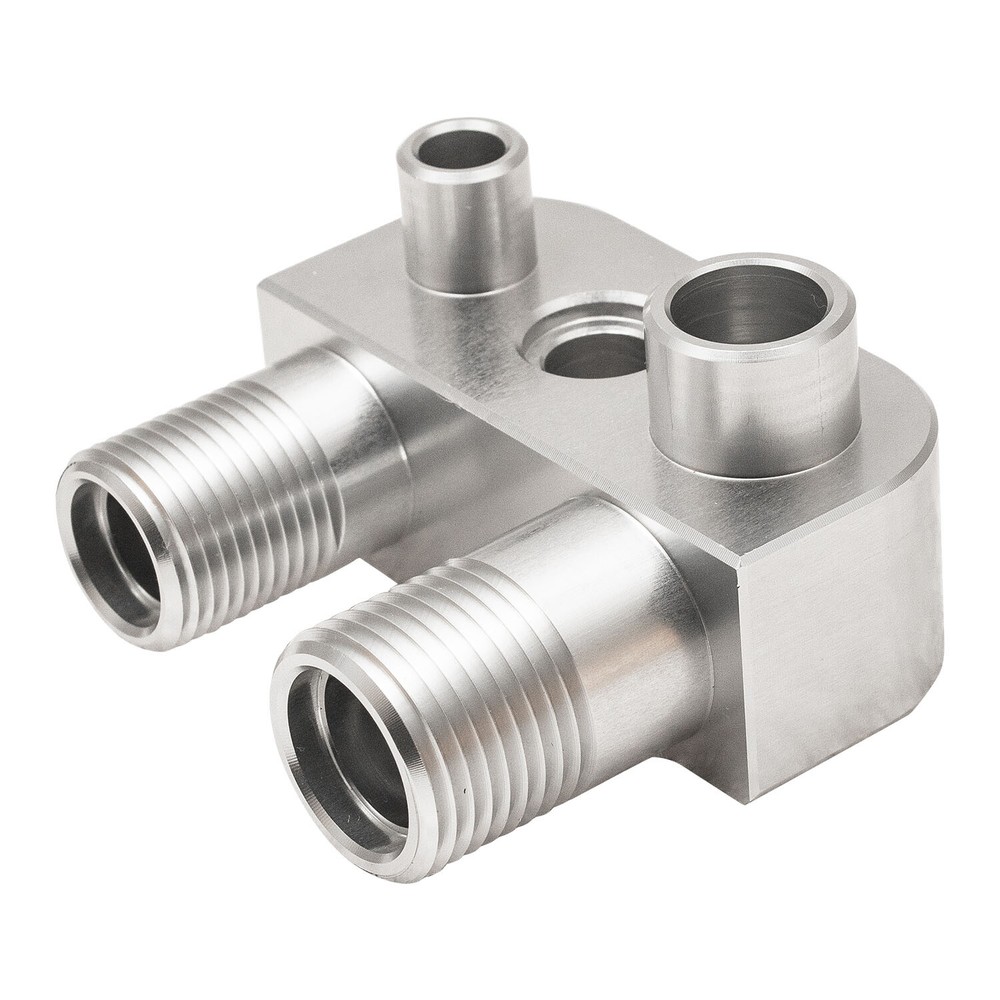 AC Line Compressor Adapter Fitting For LSX / LS2 Engine Swap Conversion.