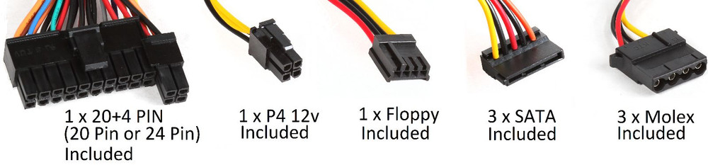 New PC Power Supply Upgrade for Soly-Tech Model: SL-400TF Desktop Computer