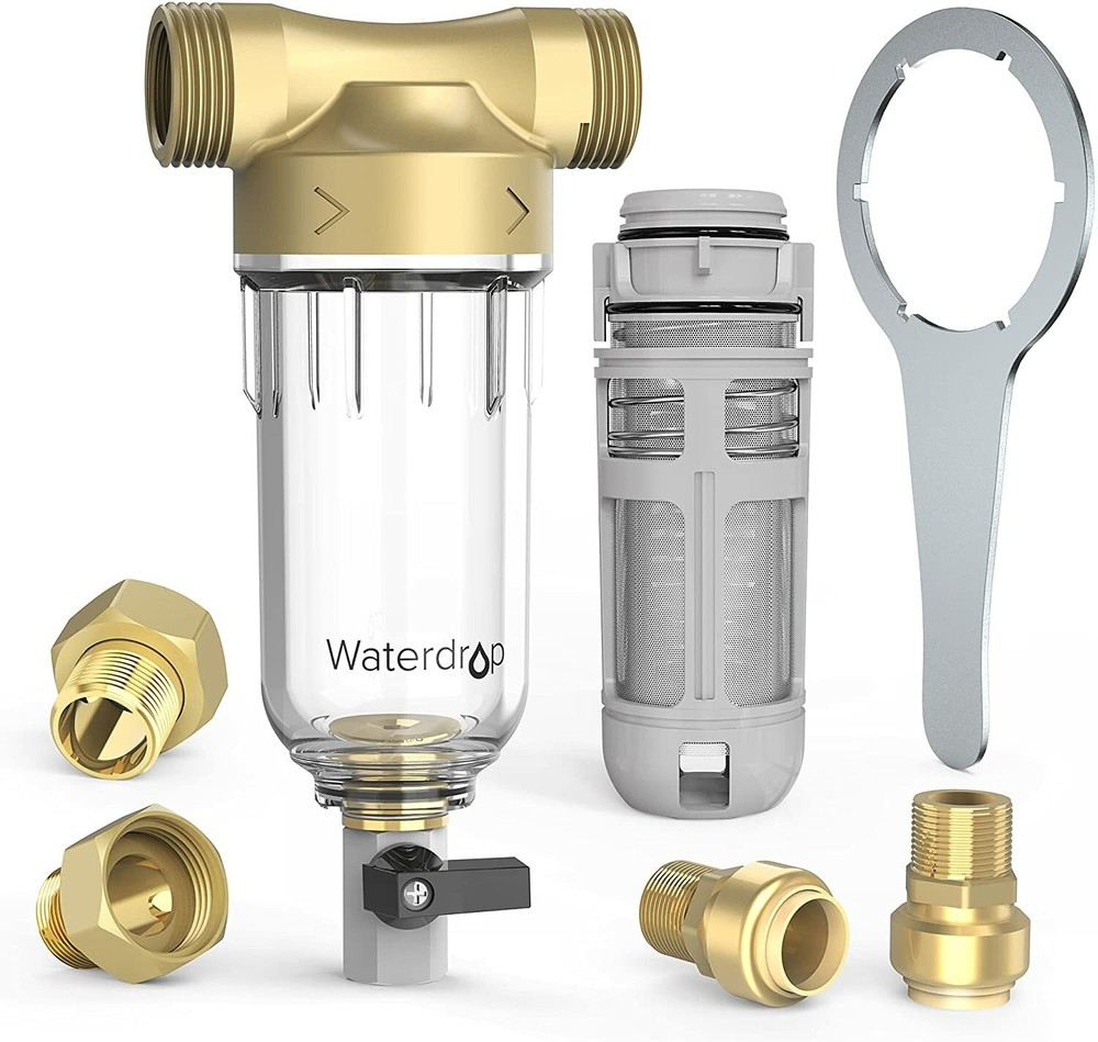 Waterdrop Backwash Spin Down Sediment Filter - Whole House Pre-Filtration System
