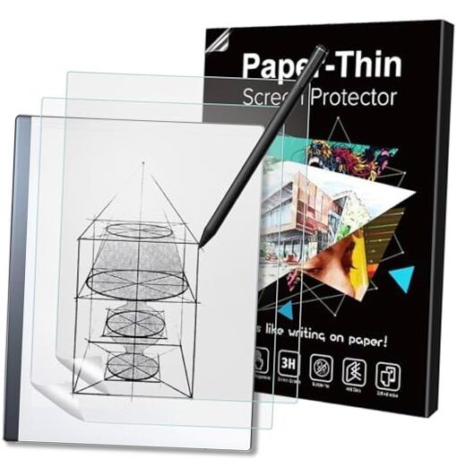 2 Pack Matte PET Film Screen Protector Compatible with Remarkable 2 Tablet,