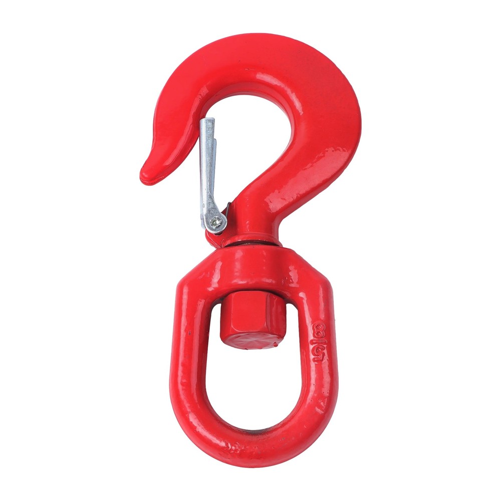 3 Ton 5/8" Locking Swivel Hook Grade 80 Lifting Hook Rigging with Latch