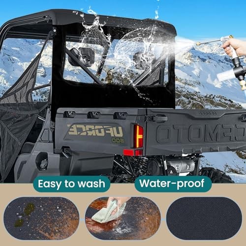 CFMOTO Uforce 600 Rear Windshield,Rear Window Compatible with CFMOTO Uforce