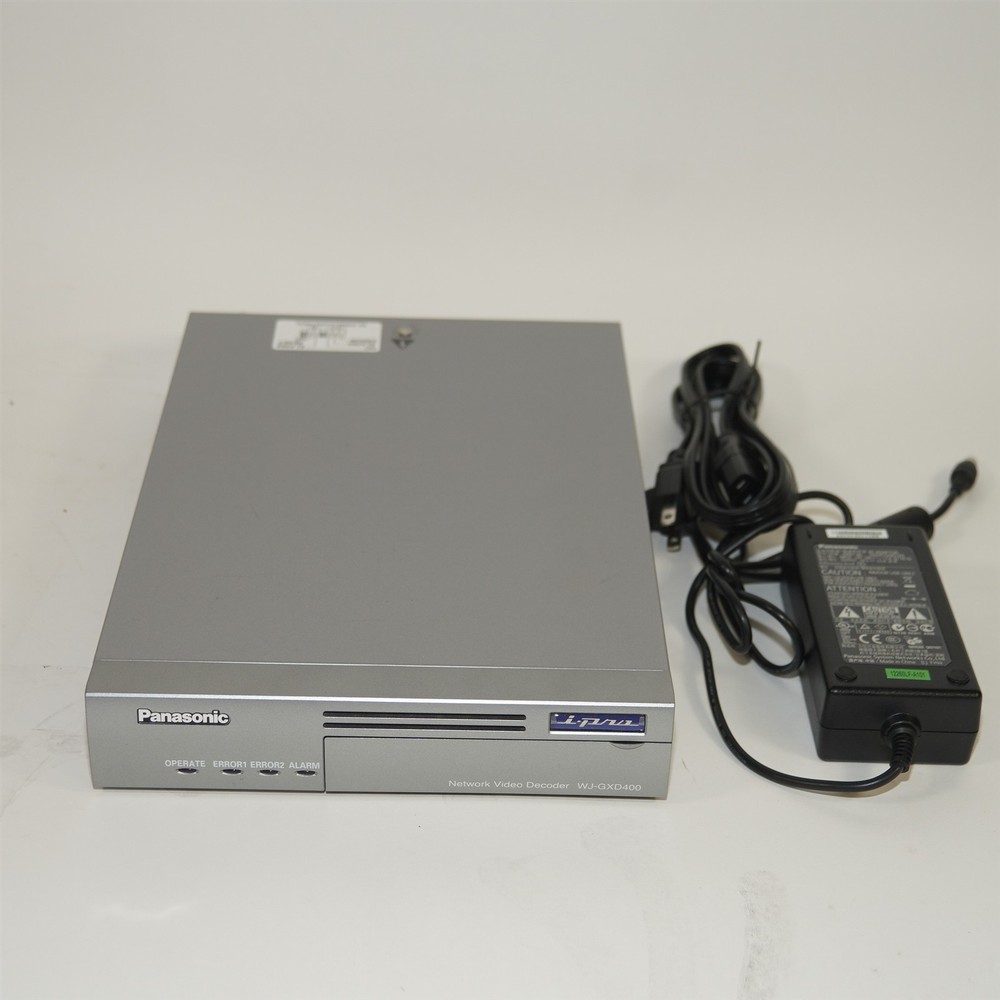 Panasonic i-PRO WJ-GXD400 Network Multi Channel High Definition Video Decoder