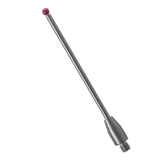 A-5003-0053 CMM Touch Probe M3 Thread Probe Stylus 2mm Ruby Ball Tips 40mm Long
