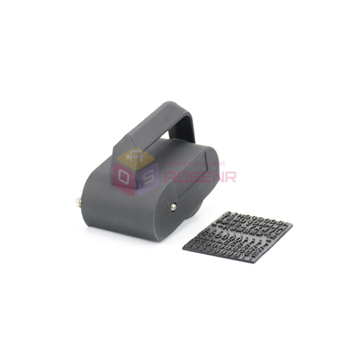 Handheld Manual Roll Coder Coding Machine Rolling Code Printer f/Carton Printing