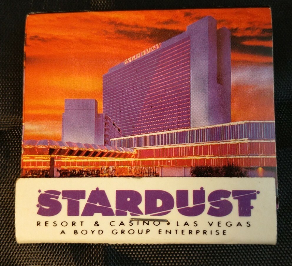 Stardust Casino Las Vegas Matchbook