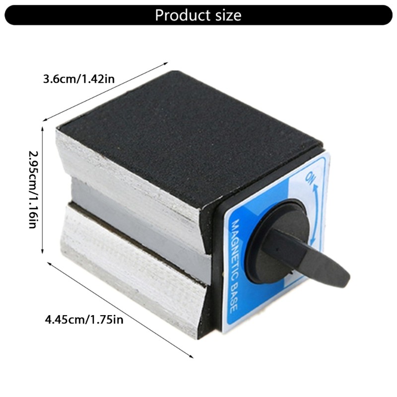 Holders Bed 8T Grip Power Thread Hole Accessory for Measurement Tool