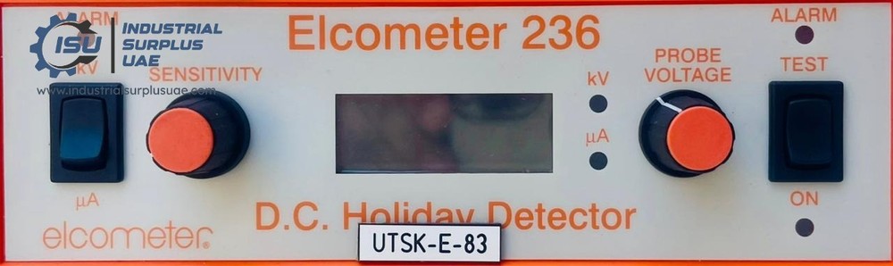 Elcometer 236 DC Portable Holiday Detector #Accessories As Shown -2