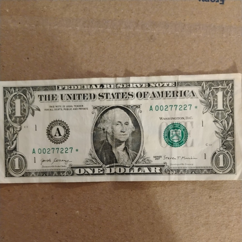 TRINARY STAR NOTE 2017 $1 #A00277227*