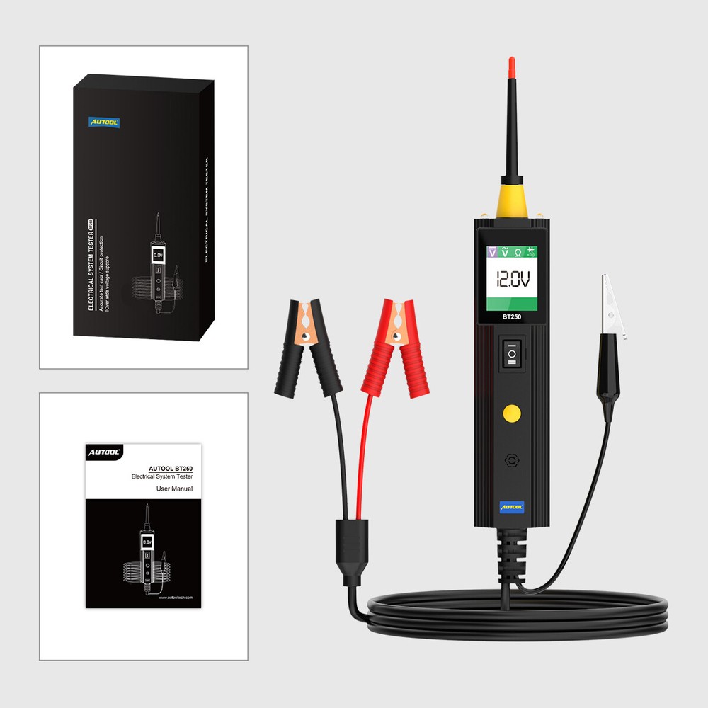 6-30V Power Circuit Probe Tester Voltage Resistance Diode Electrical System Test