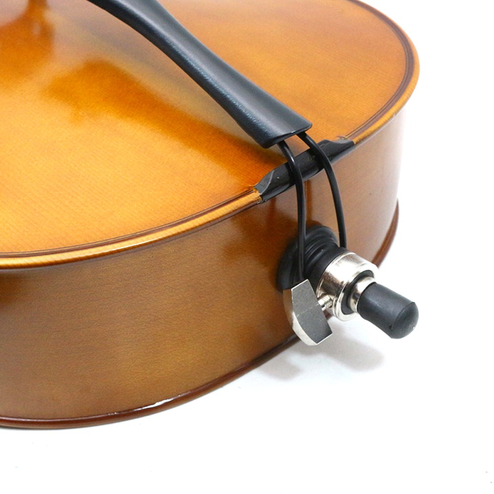 4 String Cello1/8 Flamed Solid Wood Beginner Handmade Cello With Parts