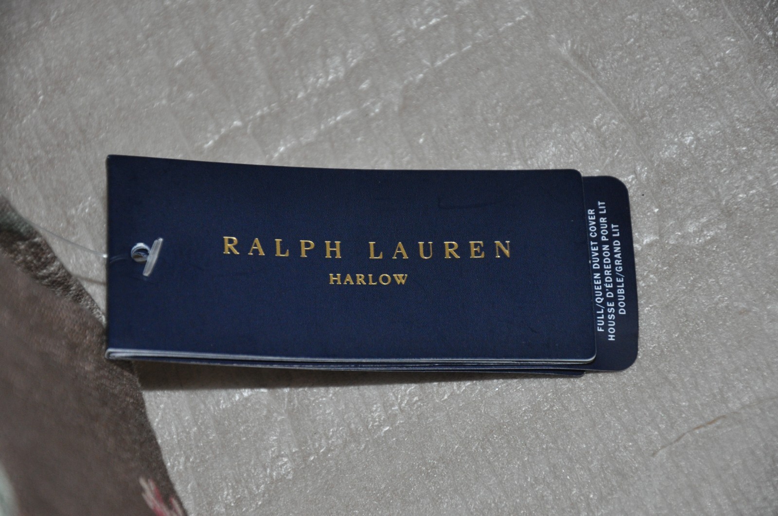 Ralph Lauren Harlow Floral Bohemian Full Queen Duvet Cover Forest Brown B884