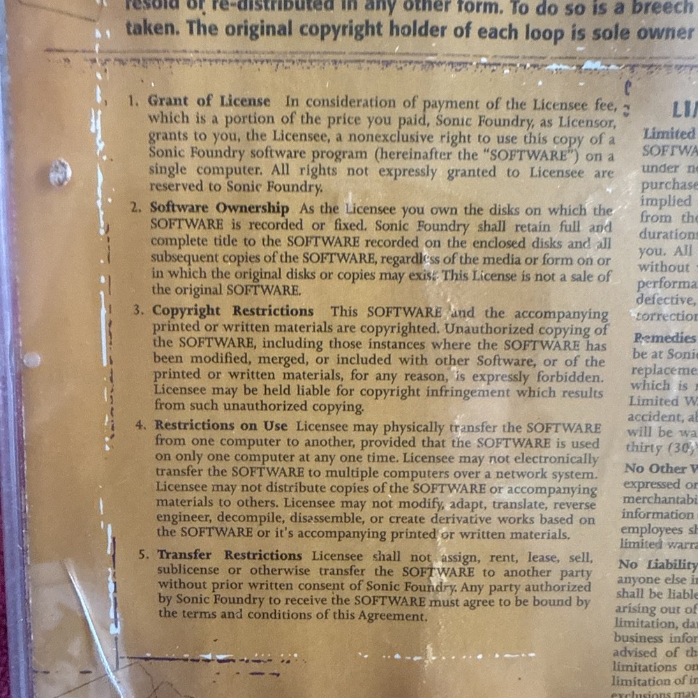 Sonic Foundry On The Jazz Tip Loops For Acid Sample/Sound Library/Sampling CD