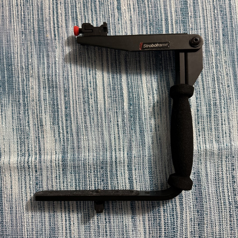 STROBOFRAME QUICKFLIP 350 CAMERA FLASH BRACKET - USED