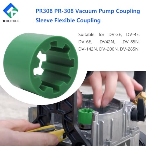 PR308 PR-308 Vacuum Pump Coupler Sleeve Flexible Coupler Replace for DV-3E DV