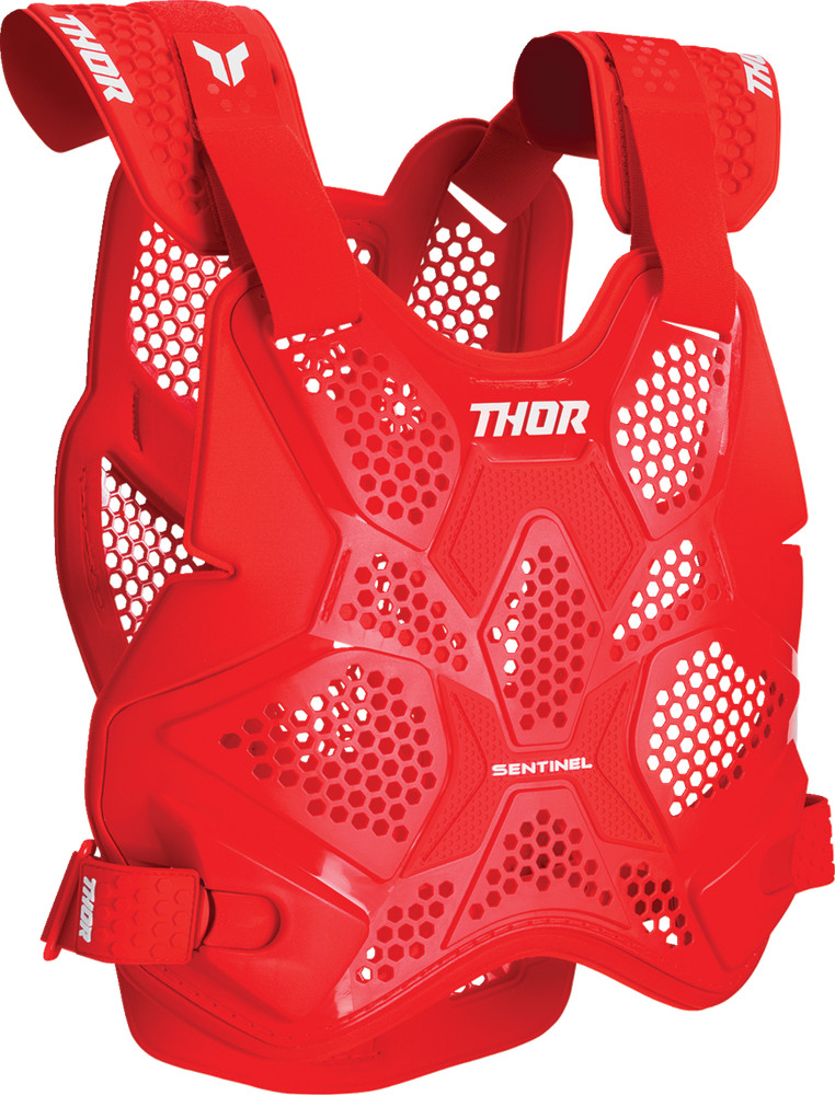 Thor Sentinel LTD Roost Guard Motocross Chest Protector Red