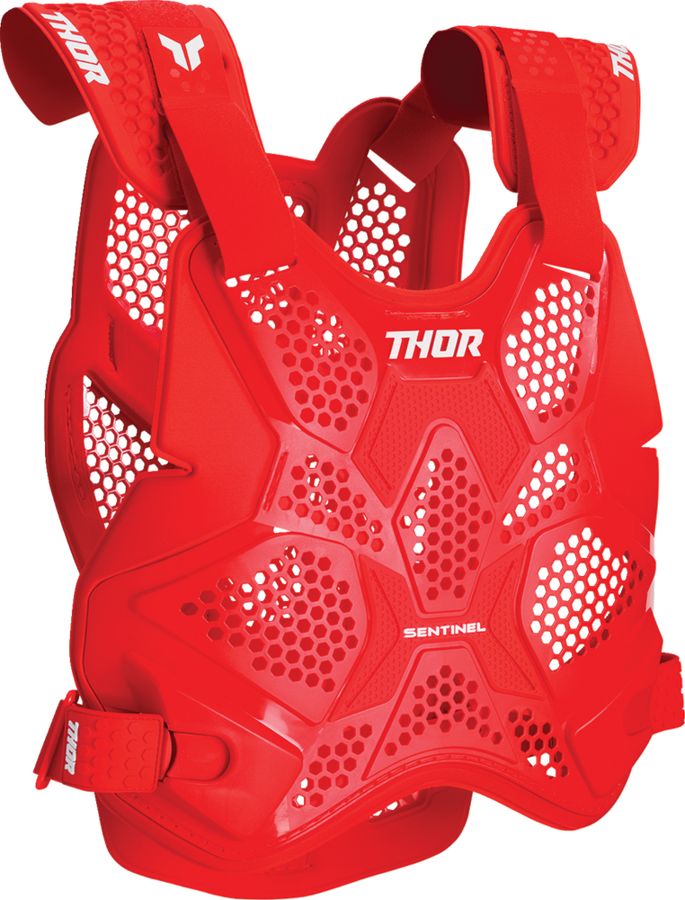 Thor Sentinel LTD Roost Guard Motocross Chest Protector Red