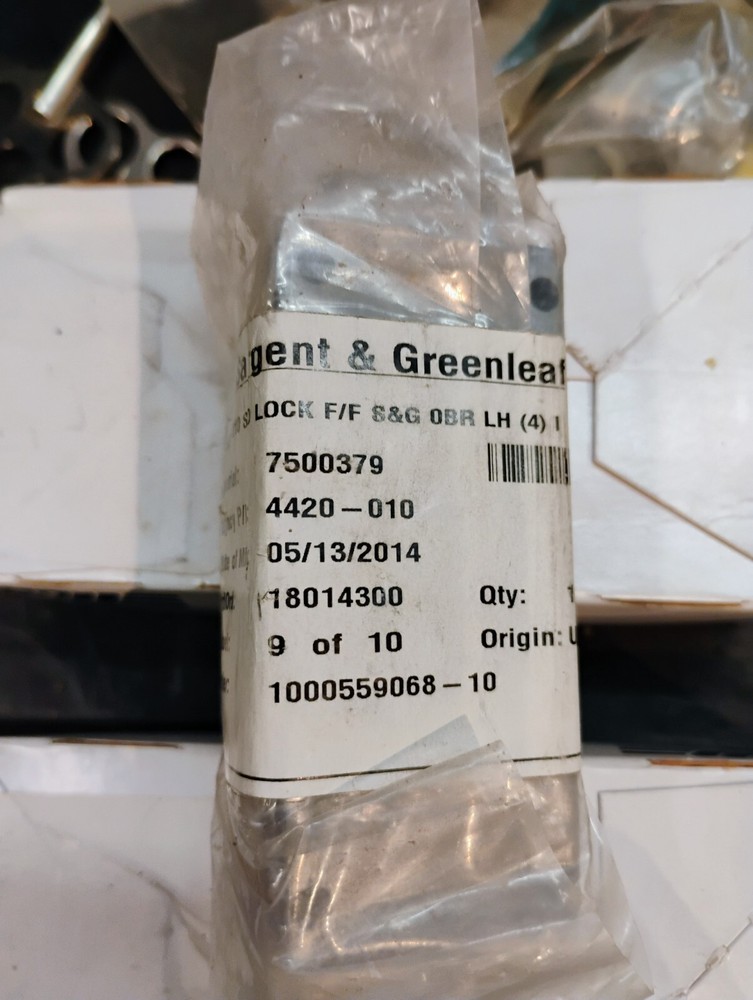 S&G4420 LH safe deposit vault lock