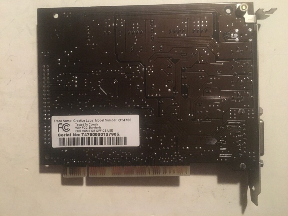 CREATIVE CT4760, PCI, SOUND BLASTER LIVE!
