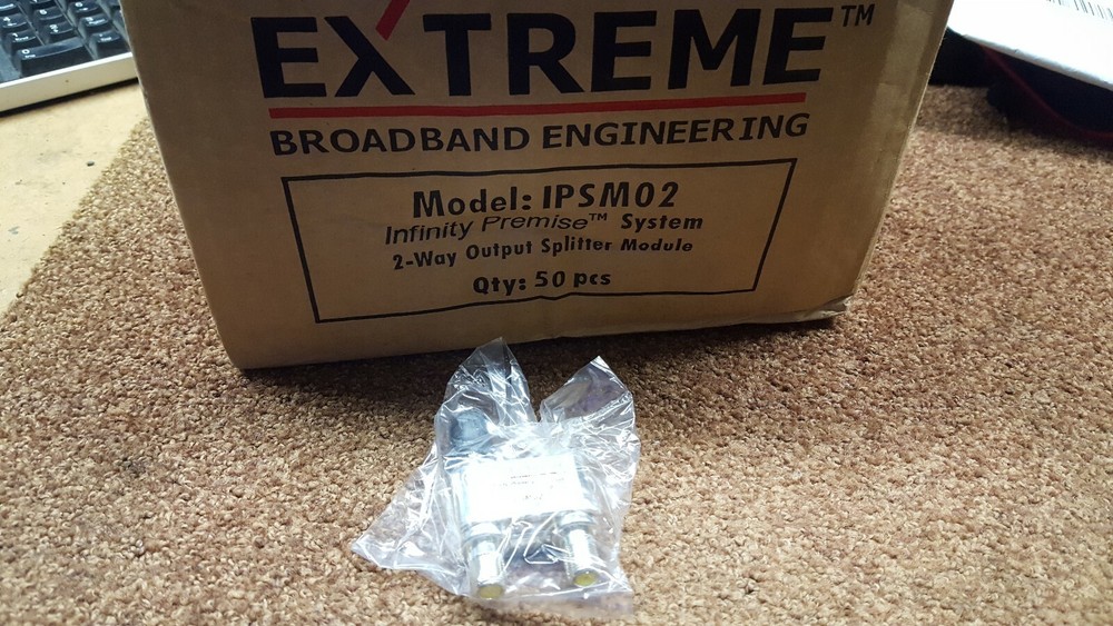 Extreme Broadband Engineering IPSMO2  2-Way Output Splitter Module (Box of 50)