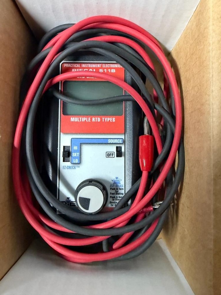 Practical Instrument Electronics PIE 511B RTD Simulator 9‑Type+Ohms Wire
