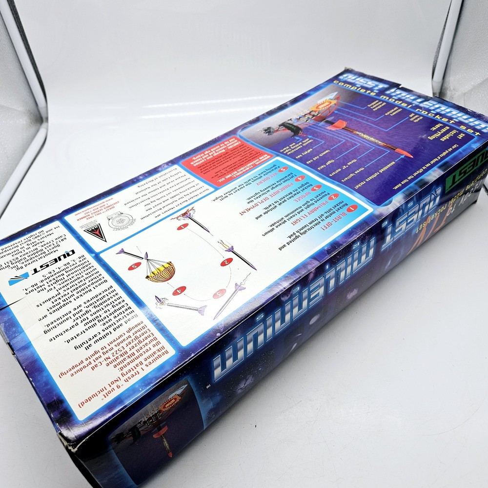 Quest Millenium S110 Model Rocket Kit Ready To Fly New in Box