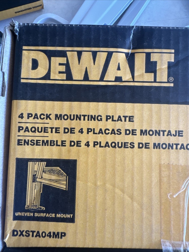 DEWALT Adjustable Leveling Floor Mounting Kit for DXST Storage Racks DXSTA04MP