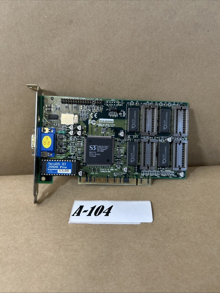 Diamond  Stealth 3D 2000 Pro 2MB + Rev. B (22030229-001)