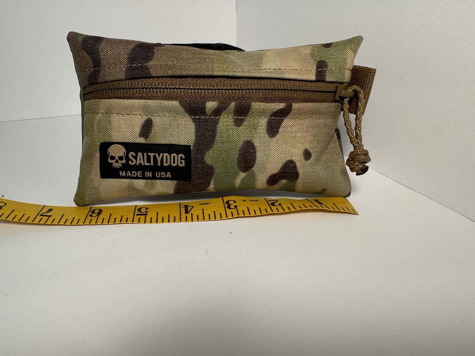 Saltydog USA Made 500D Cordura Multi-cam Zipper Pouch 6x4 Tactical EDC